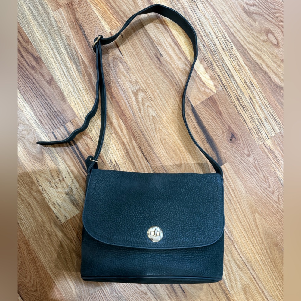 Vintage Coach Sonoma Flap Crossbody Spruce